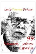 Libro 99 Sonetos sobre España