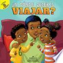 Libro A dónde quieres viajar?