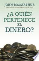 Libro ¿a Quién Pertenece El Dinero?