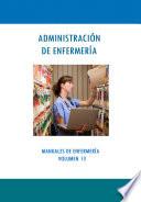 Libro ADMINISTRACIÓN DE ENFERMERÍA