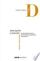Libro Adscripción y reacción