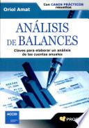 Libro Análisis de balances