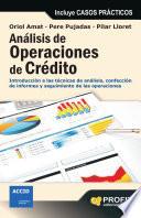 Libro Análisis de operaciones de crédito