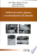 Libro Análisis de suelos y plantas y recomendaciones de abonado