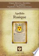 Libro Apellido Rosique
