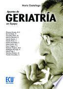 Libro Apuntes de Geriatría en Equipo