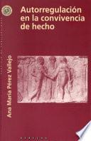 Libro Autorregulación en la convivencia de hecho