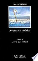 Libro Aventura poética