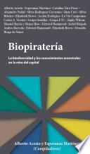 Libro Biopiratería