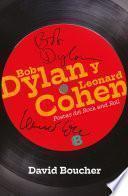 Libro Bob Dylan y Leonard Cohen