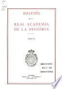 Libro Boletín de la Real Academia de la Historia