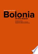 Libro Bolonia, 20 años después. El espacio europeo de educación superior en España: análisis de los debates parlamentarios