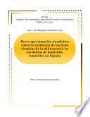 Libro Breve aproximación estadística sobre la incidencia de las leyes térmicas de la delincuencia en los delitos de homicidio cometidos en España