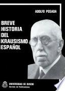 Libro Breve historia del krausismo español