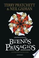 Libro Buenos presagios. Ilustrado por Paul Kidby