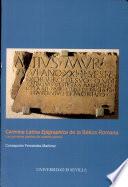 Libro Carmina latina epigraphica de la Bética romana