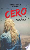 Libro Cero rubias