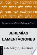 Libro Comentario al texto hebreo del Antiguo Testamento - Jeremías y Lamentaciones