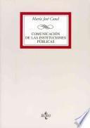Libro Comunicación de las instituciones públicas