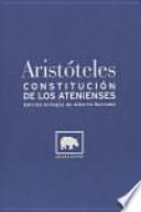 Libro Constitución de los atenienses