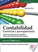 Libro Contabilidad gerencial y presupuestaria, 2a.Edición