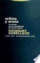 Libro Crítica y crisis