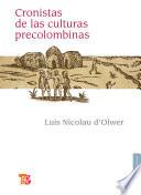 Libro Cronistas de las culturas precolombinas