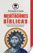 Libro De Corazón a Corazón en la Presencia de Dios. Meditaciones Bíblicas sobre el Silencio y la Soledad Cristiana. Recibe abundante Luz Divina, Abandona el Pecado y vence a los Demonios. (Español/Spanish)