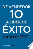 Libro De vendedor 10 a líder de éxito