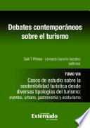 Libro Debates contemporáneos sobre el turismo. Tomo VIII