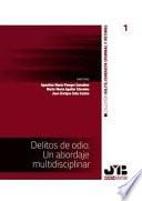 Libro Delitos de odio. Un abordaje multidisciplinar