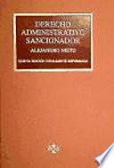 Libro Derecho administrativo sancionador