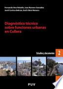 Libro Diagnóstico técnico sobre funciones urbanas en Cullera