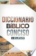 Libro Diccionario Bíblico Conciso Holman