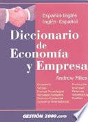 Libro Diccionario De Economia Y Empresa / Dictionary of Economic and Business Terms