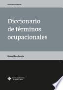 Libro Diccionario de Términos Ocupacionales