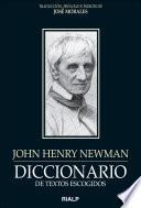 Libro Diccionario de textos escogidos: John Henry Newman