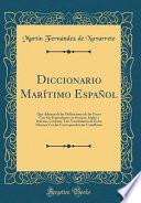 Libro Diccionario Marítimo Español