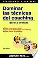 Libro Dominar las técnicas del coaching