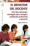 Libro El bienestar del docente.