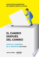 Libro El cambio después del cambio