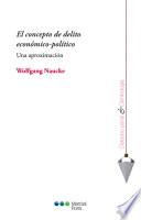 Libro El concepto de delito económico-político