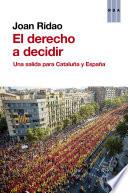 Libro El derecho a decidir