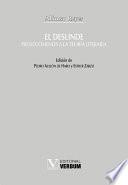 Libro El deslinde