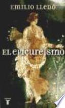 Libro El epicureísmo