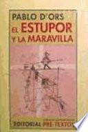 Libro El estupor y la maravilla