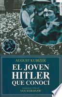 Libro El joven Hitler que conocí