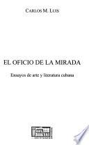 Libro El oficio de la mirada