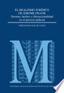 Libro El realismo jurídico de Jerome Frank