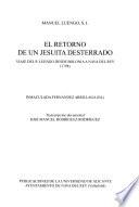 Libro El retorno de un jesuita desterrado